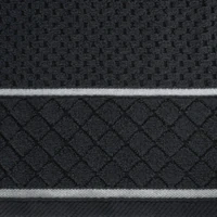 Kép 4/7 - Favori minőségi törölköző zero twist Fekete 50x90 cm 6db 2