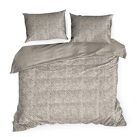 Kép 4/7 - Flano puha ágyneműhuzat domború mintával Bézs 140x200 cm - 70x90 cm 1db 2