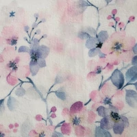 Kép 3/4 - Flora plüss pléd Fehér 150x200 cm 2