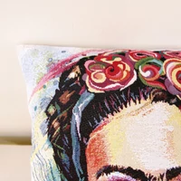 Kép 2/6 - Frida Kahlo párnahuzat 45x45 cm 1