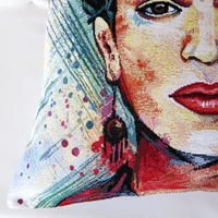 Kép 3/6 - Frida Kahlo párnahuzat 45x45 cm 2