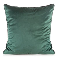 Kép 1/4 - Gaja2 bársony párnahuzat Sötétzöld 45x45 cm