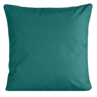 Kép 2/3 - Garden5 kerti párnahuzat dekor peremmel Sötét türkiz 45x45 cm