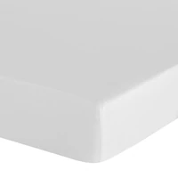 Kép 4/7 - Gumis renforce pamut lepedő Fehér 140x200 cm + 30 cm 2