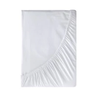 Kép 5/7 - Gumis renforce pamut lepedő Fehér 140x200 cm + 30 cm 3
