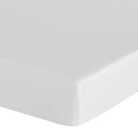 Kép 4/7 - Gumis renforce pamut lepedő Fehér 180x200 cm + 30 cm 2