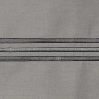 Kép 6/7 - Haft4 hímzett pamut-szatén ágyneműhuzat Ezüst 160x200 cm - 70x80x2 cm 4
