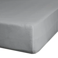 Kép 4/7 - Jersey pamut gumis lepedő Acélszürke 240x220 cm + 30 cm 2