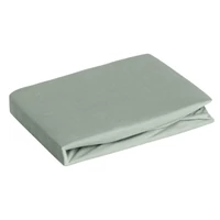 Kép 1/7 - Jersey pamut gumis lepedő Zsálya 180x200 cm + 30 cm