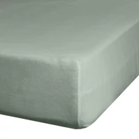 Kép 4/7 - Jersey pamut gumis lepedő Zsálya 180x200 cm + 30 cm 2