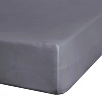 Kép 3/6 - Jersey3 pamut gumis lepedő Acélszürke 160x200 cm + 30 cm 2