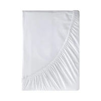 Kép 4/6 - Jersey3 pamut gumis lepedő Fehér 220x200 cm + 30 cm 3