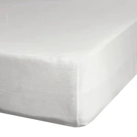 Kép 3/6 - Jersey3 pamut gumis lepedő Krémszín 240x220 cm + 30 cm 2
