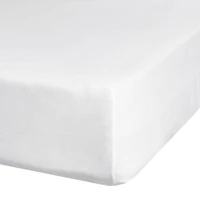 Kép 2/7 - Jersey4 pamut gumis lepedő Fehér 90x200 cm +25 cm 3