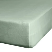 Kép 4/7 - Jersey4 pamut gumis lepedő Menta 120x200 cm + 25 cm 2