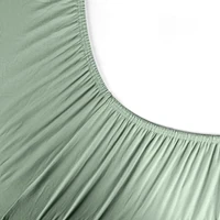 Kép 2/7 - Jersey4 pamut gumis lepedő Menta 120x200 cm + 25 cm 6