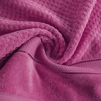 Kép 4/5 - Jessi velúr törölköző Magenta 30x50 cm 6db 3