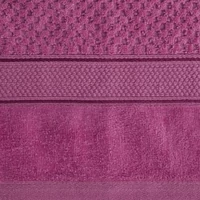 Kép 3/5 - Jessi velúr törölköző Magenta 70x140 cm 3db 2