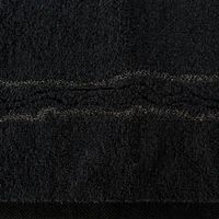 Kép 3/4 - Karin pamut törölköző fényes cérnával szőtt díszítéssel Fekete 50x90 cm 6db 2