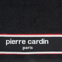 Kép 4/6 - Karl Pierre Cardin törölköző Fekete 50x90 cm