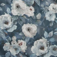 Kép 8/8 - Kira mikroszálas ágyneműhuzat Gránátkék 140x200 cm - 70x80 cm 1db 5