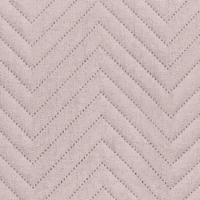 Kép 5/7 - Len3 vászon szerkezetű préselt mintás ágytakaró Rózsaszín 170x210 cm 3