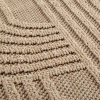 Kép 2/3 - Linea2 boho szőnyeg Bézs 80x200 mm - 5 mm 1
