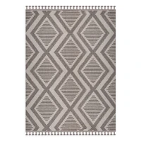 Kép 1/2 - Linea4 boho szőnyeg Barna 120x170 mm - 5 mm
