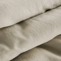 Kép 11/11 - Linen ágyneműhuzat Krémszín 160x200 cm - 70x80 cm 2db 10