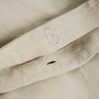 Kép 10/11 - Linen ágyneműhuzat Krémszín 220x200 cm - 70x80 cm 2db 9