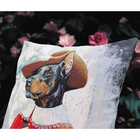Kép 3/4 - Lord Dobermann párnahuzat 45x45 cm 2