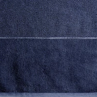 Kép 3/5 - Lucy velúr törölköző Gránátkék 50x90 cm 6db 2