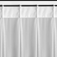 Kép 9/11 - Lucy voile függöny Flex akasztós Fehér 230x170 cm