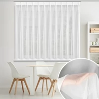 Kép 1/11 - Lucy voile függöny Flex akasztós Fehér 230x170 cm