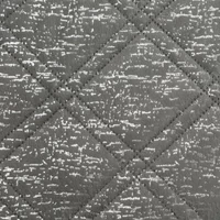 Kép 4/6 - Luiz bársony ágytakaró fényes mintával Acélszürke 200x220 cm 3