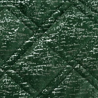 Kép 4/6 - Luiz bársony ágytakaró fényes mintával Zöld 200x220 cm 3