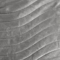 Kép 4/6 - Luiz10 bársony ágytakaró Ezüst 220x240 cm 3