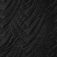 Kép 7/8 - Luiz6 bársony ágytakaró fényes márvány hatású mintával Fekete 220x240 cm 4