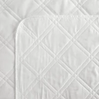 Kép 5/6 - Luiz8 bársony ágytakaró Fehér 220x240 cm 4