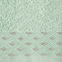 Kép 2/5 - Luiza lurex törölköző Menta 30x50 cm 6db 1