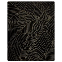 Kép 2/7 - Luna plüss takaró Fekete 150x200 cm 6