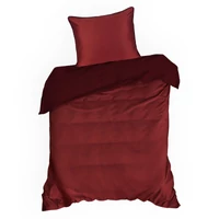 Kép 5/7 - Lunara prémium pamut-szatén ágyneműhuzat Marsala 160x200 cm - 70x80 cm 2db 3