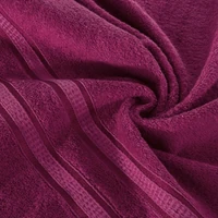 Kép 4/6 - Mila bambusz törölköző Magenta 70x140 cm 3