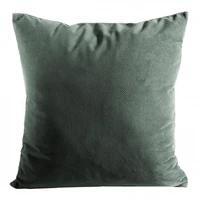 Kép 1/4 - Milo bársony párnahuzat Sötét menta 45x45 cm