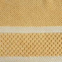 Kép 3/5 - Misty minőségi törölköző zero twist Mustársárga 50x90 cm 6db 2