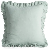 Kép 1/5 - Muslin párnahuzat Zsálya 45x45 cm