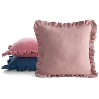Kép 3/5 - Muslin párnahuzat Zsálya 45x45 cm 2