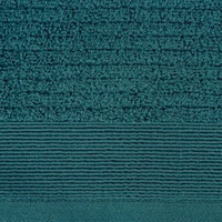 Kép 3/4 - Naomi csíkos törölköző Sötét türkiz 30x50 cm 6db 2