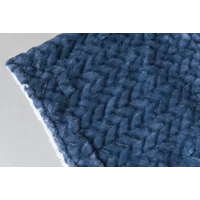 Kép 4/4 - Naturtex sherpa design kétoldalas pléd - Ombre Blue 150x200 cm 3