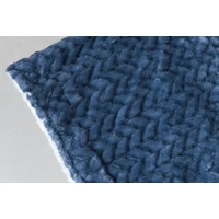 Kép 4/4 - Naturtex sherpa design kétoldalas pléd - Ombre Blue 150x200 cm 3